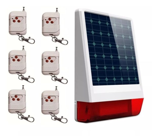 Alarma comunitaria solar